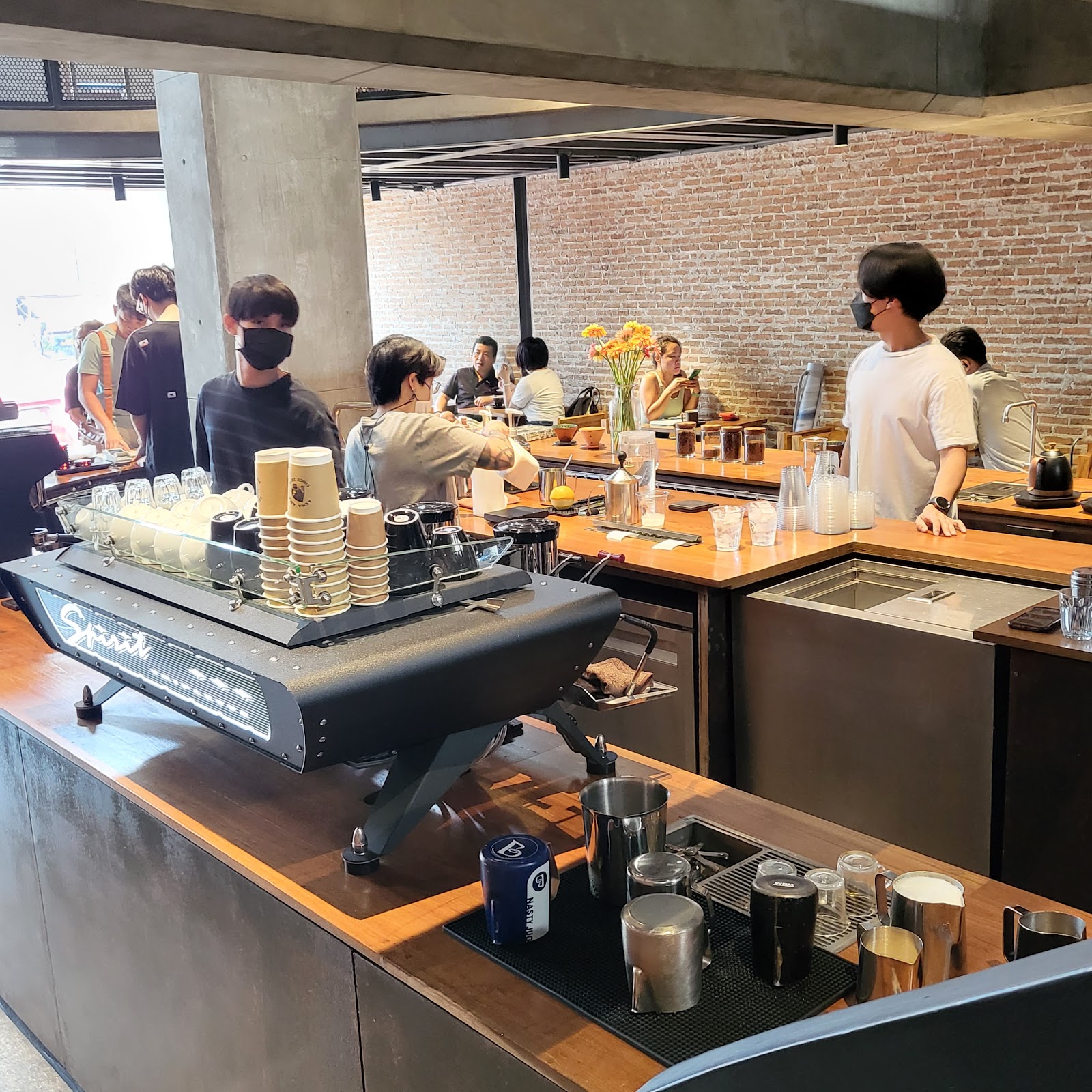 Akha Ama Phrasingh coffee shop, Chiang Mai