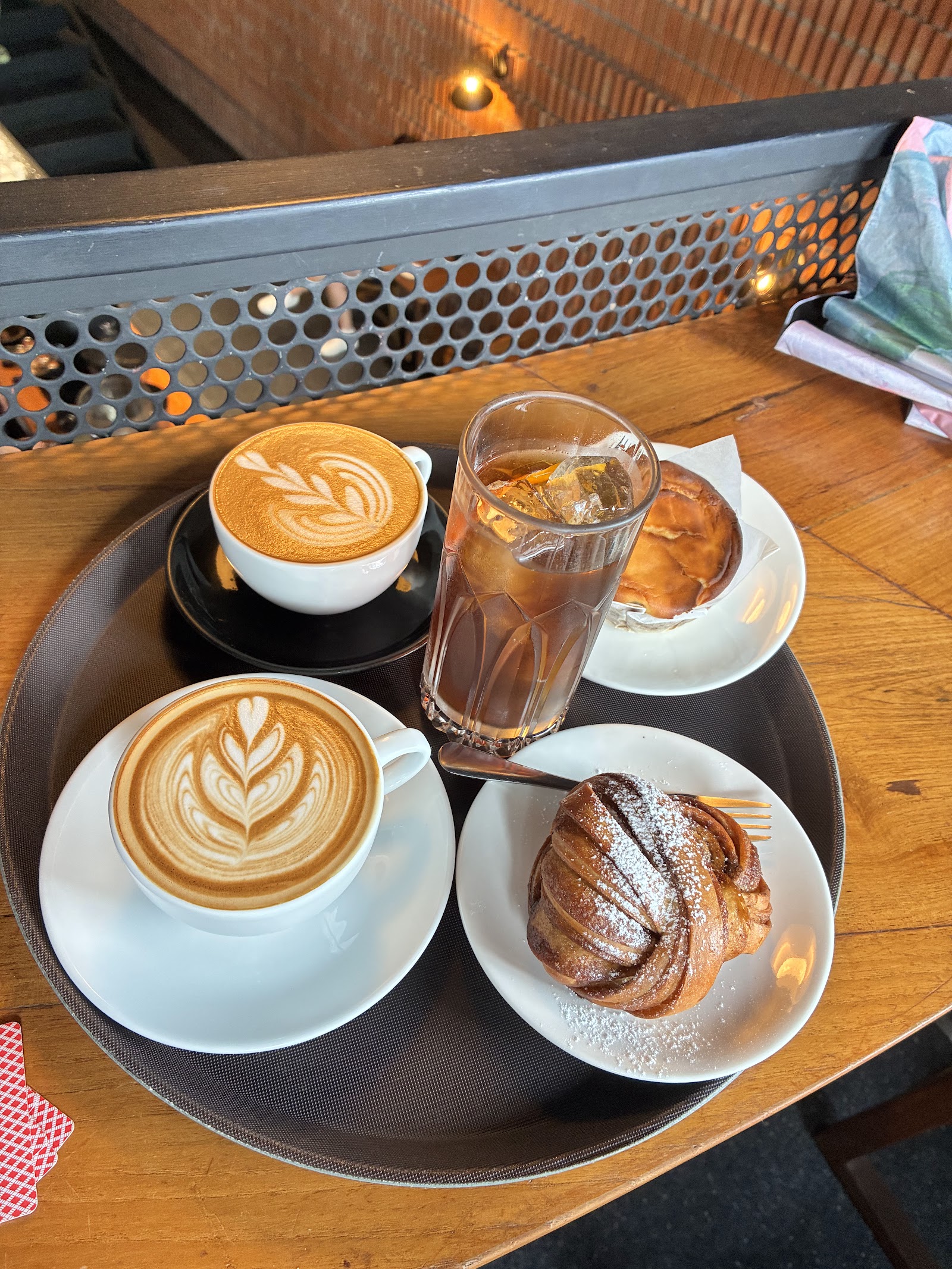 Akha Ama coffee and pastries