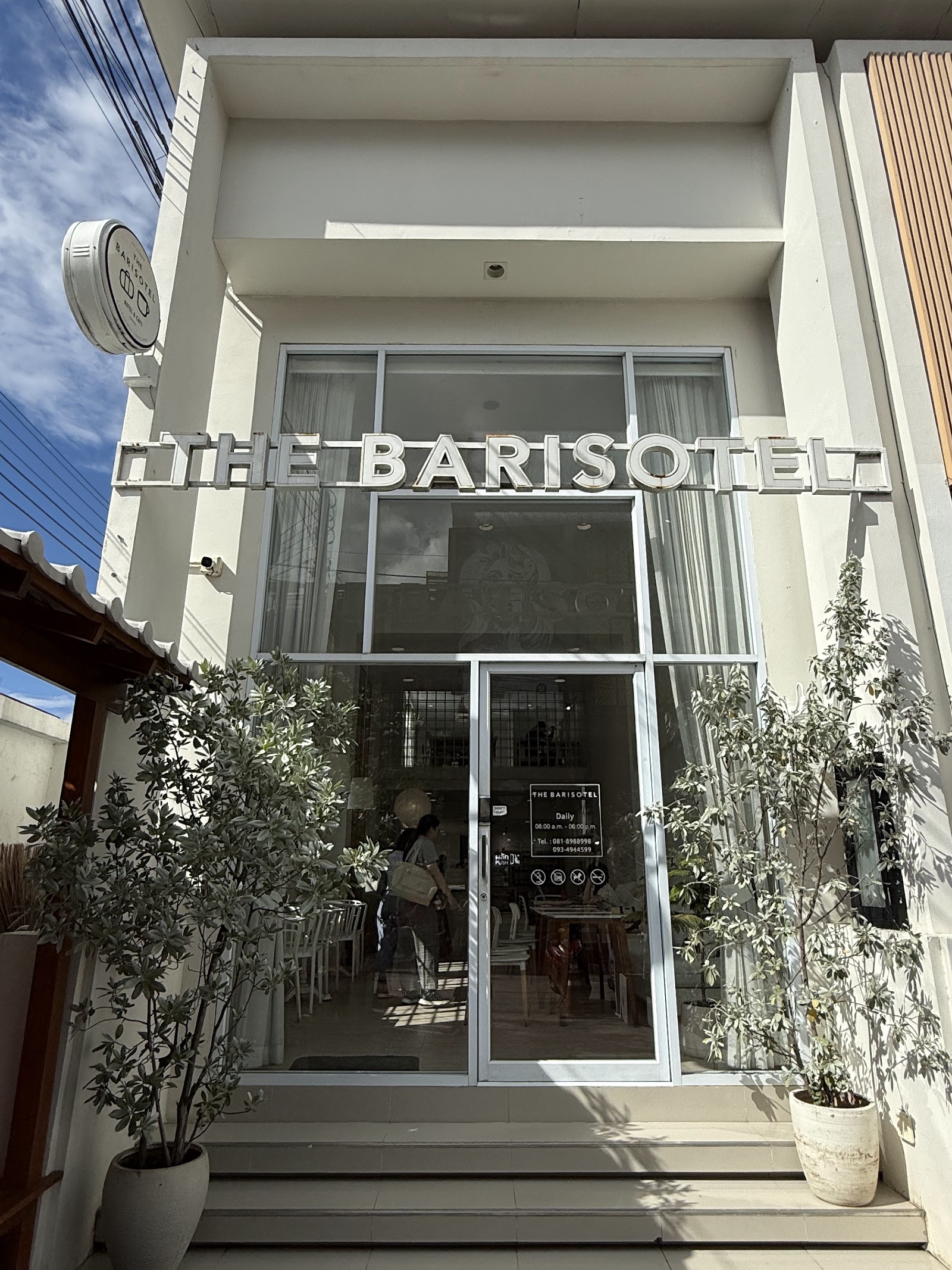 Seating at The Barisotel by The Baristro