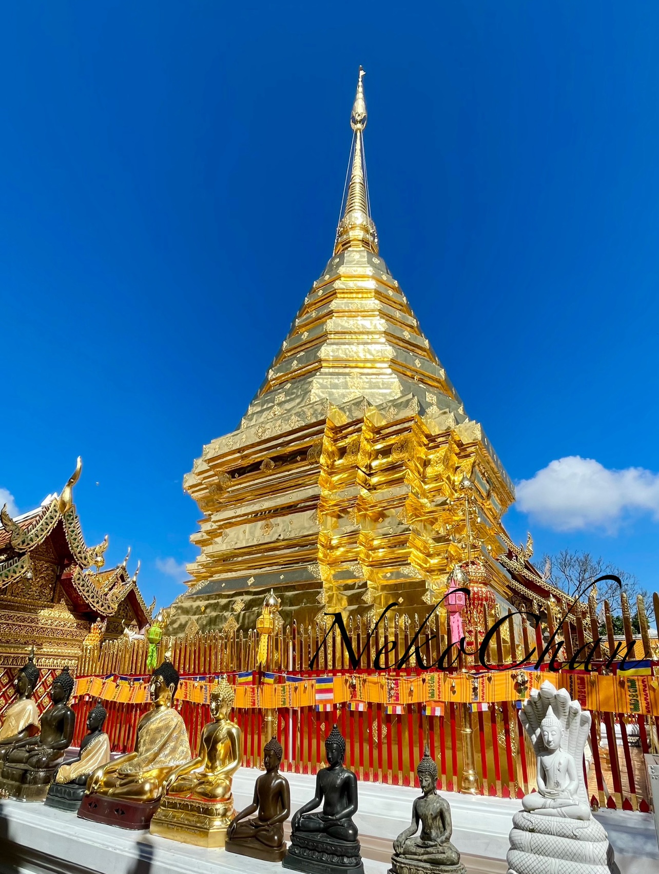 Wat Phra That Doi Suthep golden chedi, Chiang Mai