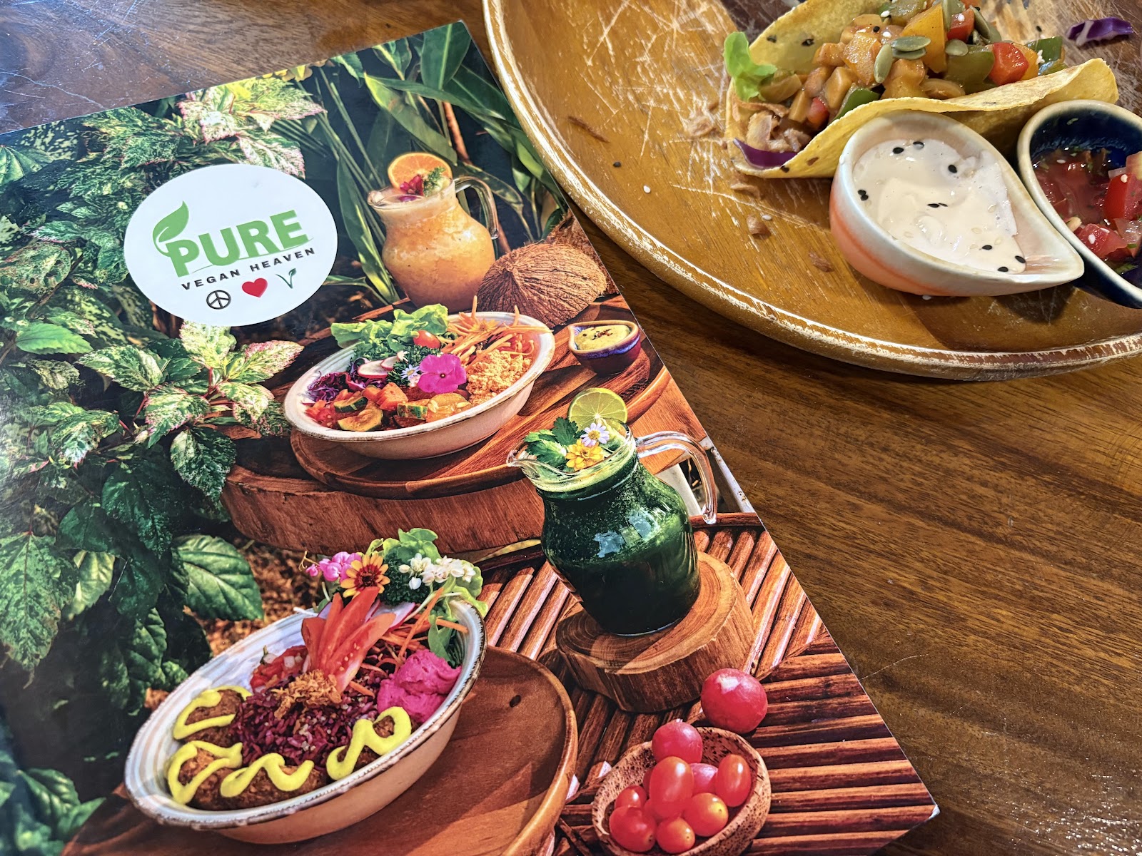 Interior of Pure Vegan Heaven
