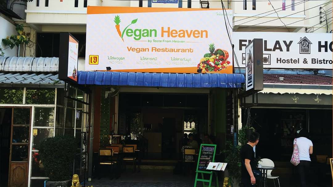 Vegan Heaven restaurant, Chiang Mai