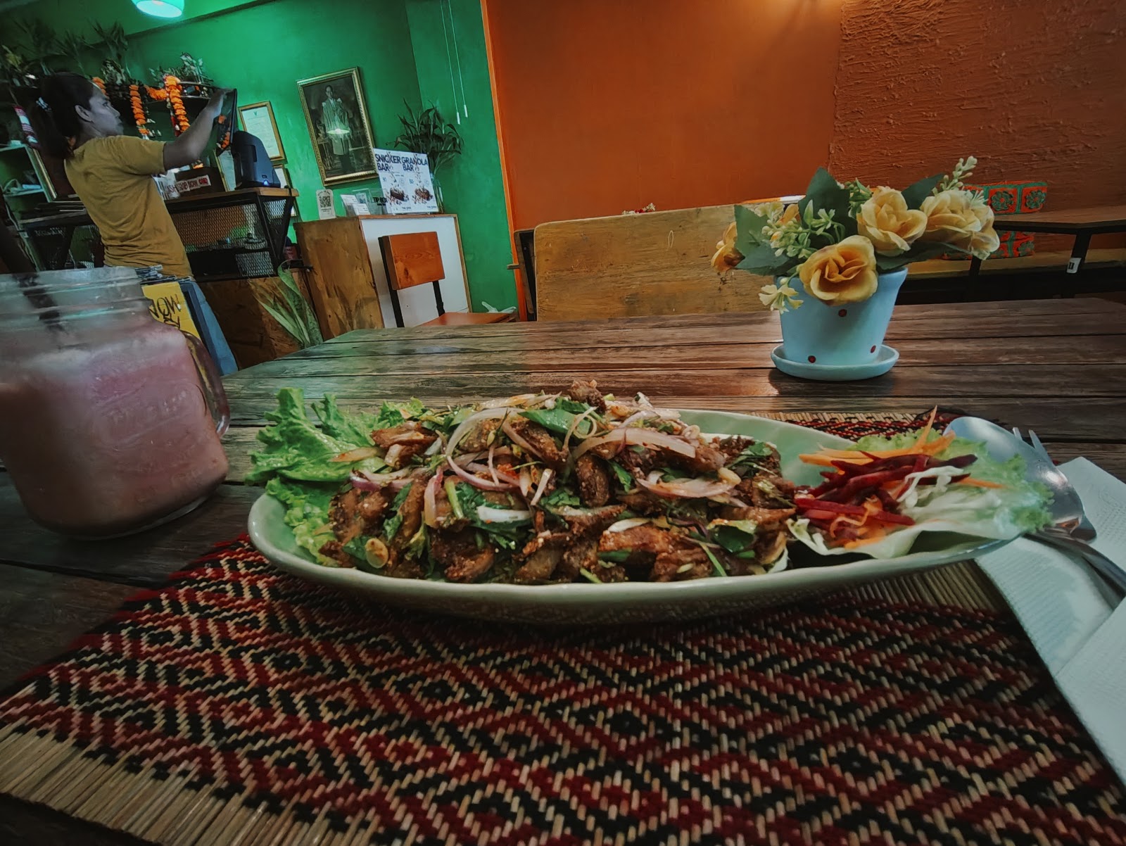 Interior of Vegan Heaven