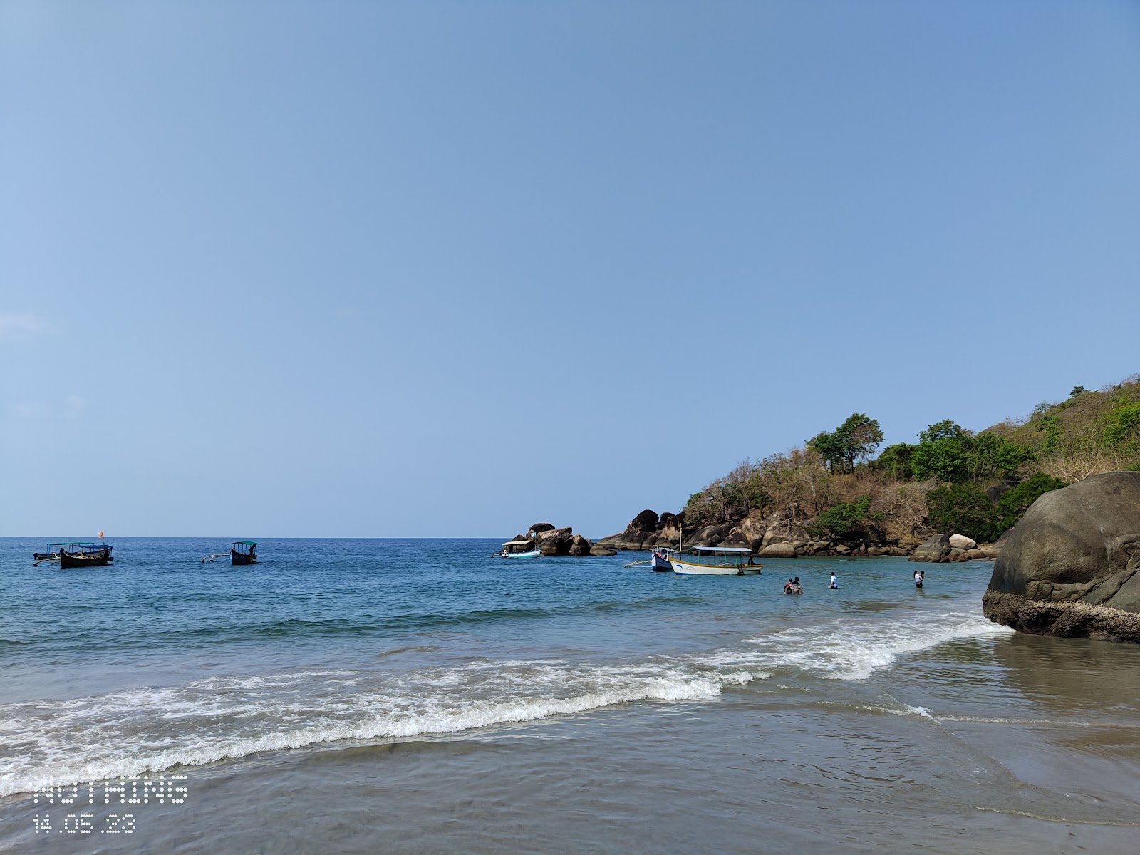 Honeymoon beach