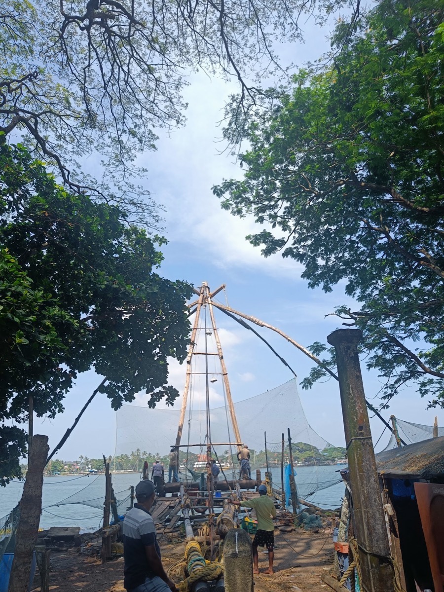 Chinese fishing nets, Fort Kochi
