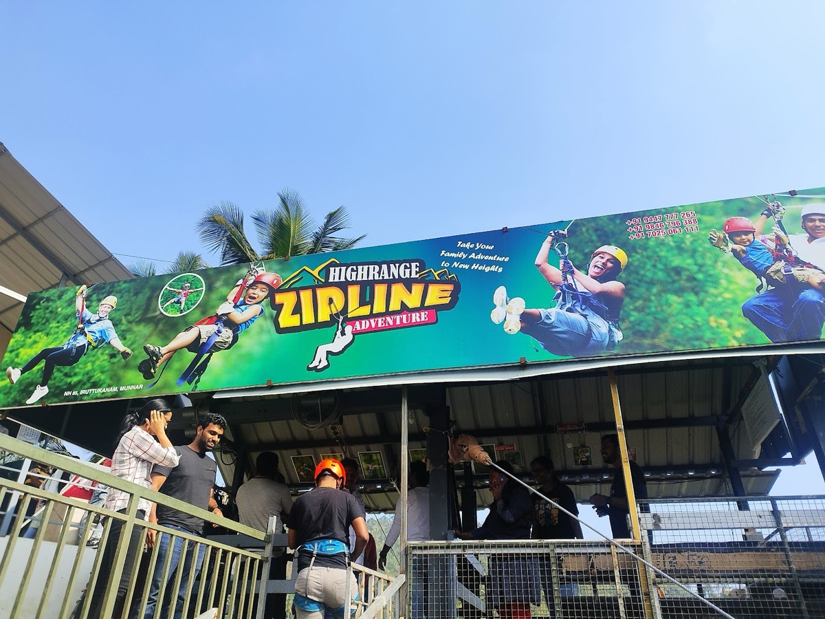 High Range Zip Line