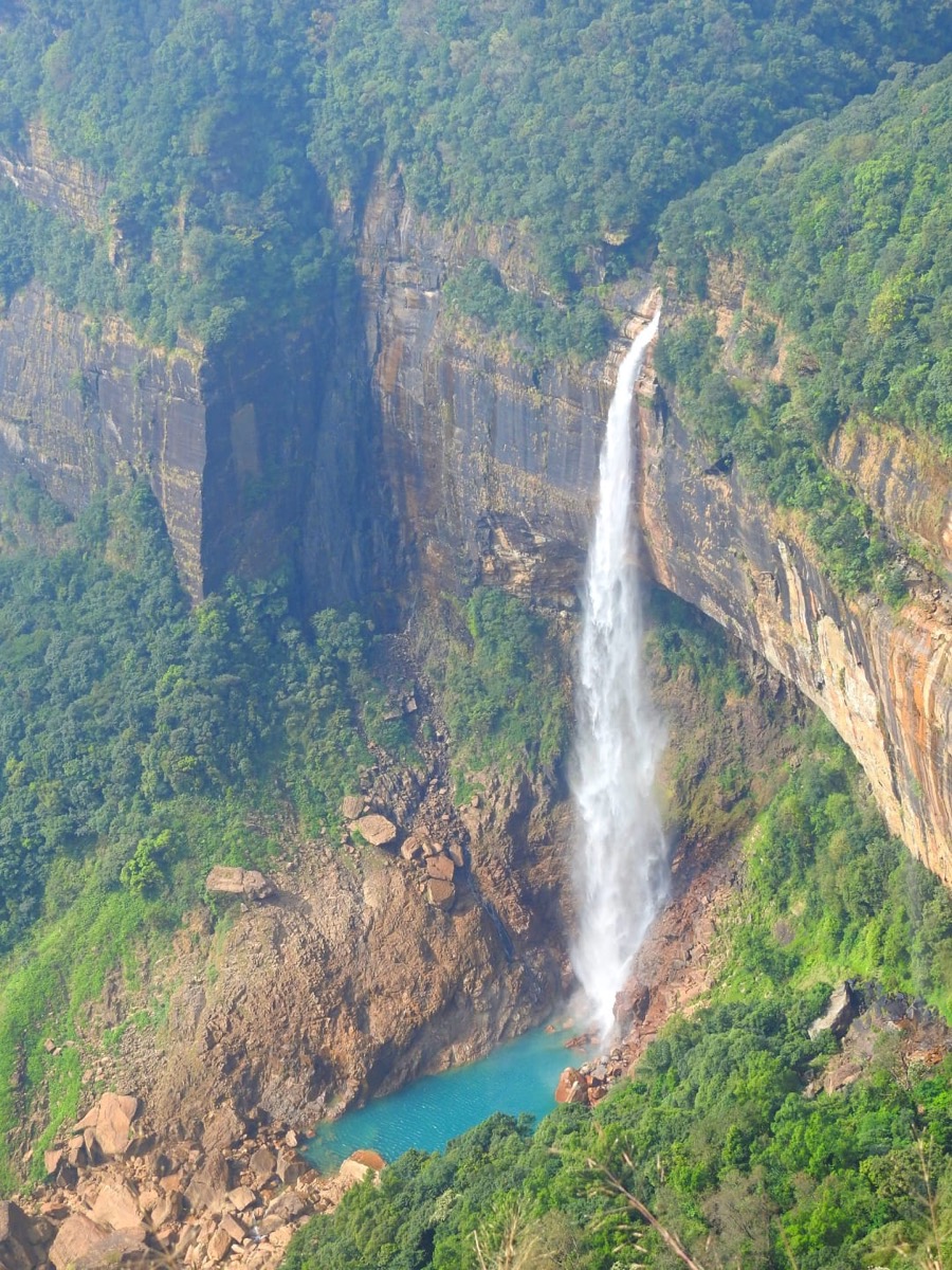 Nohkalikai Falls, Sohra