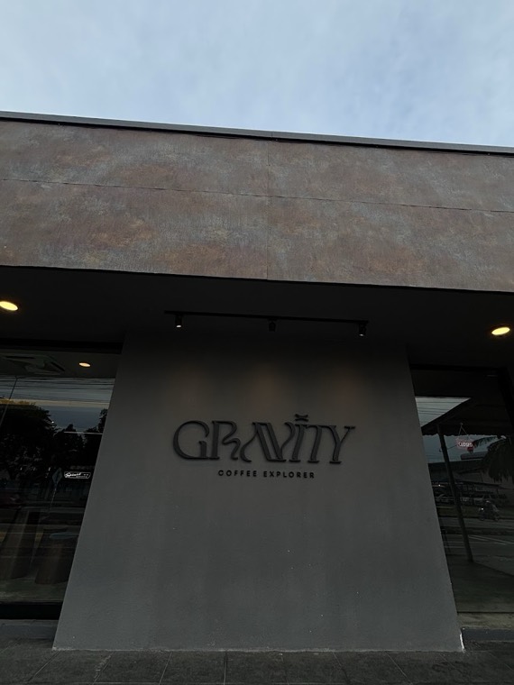 Interior of Gravity Coffee, Krabi