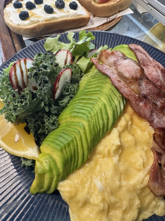 Brunch plates at Great Cafe