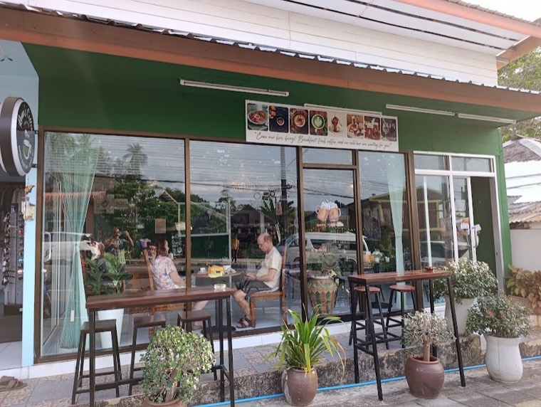 Interior of Renu Café, Klong Muang